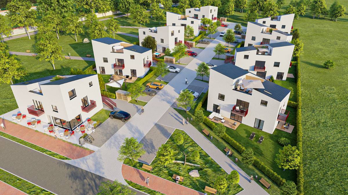 Apartmán Moravia z dronu